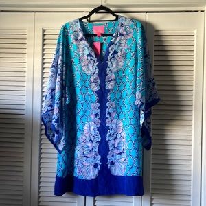Silk Lilly Pulitzer Caftan Dress